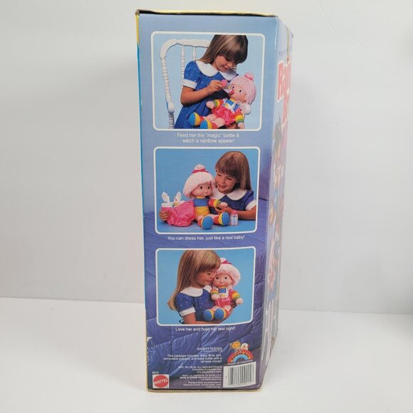 1993 Vintage Mattel Rainbow Brite Baby Brite Doll In Original Box - Picture 4 of 6